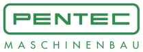 Zu sehen ist das grüne Logo von Pentec Maschinenbau