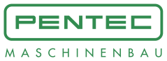 Zu sehen ist das grüne Logo von Pentec Maschinenbau